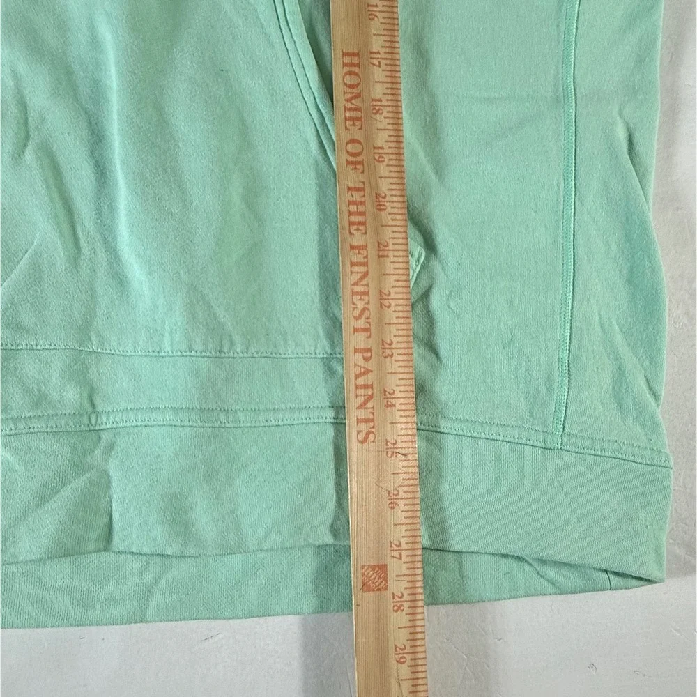 Adidas Adicross Hoodie Mens XL Mint Green Organic Cotton Graphic‎ Back Pullover